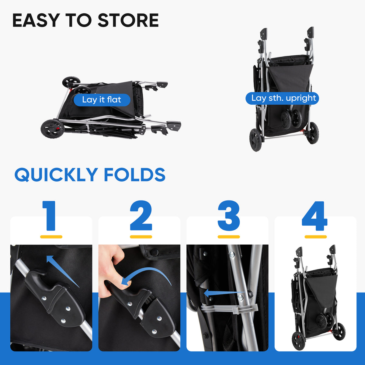 Cat And Dog Pet Cart — product image 5