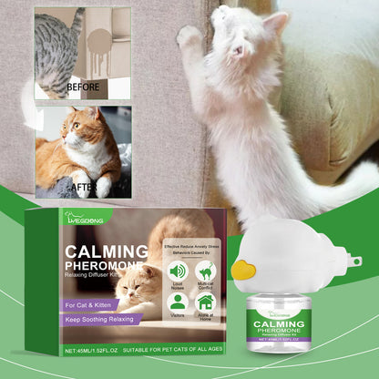 Cat Calming Pheromone Diffuser Kit 45ml, Stress Relief For A — product image 10
