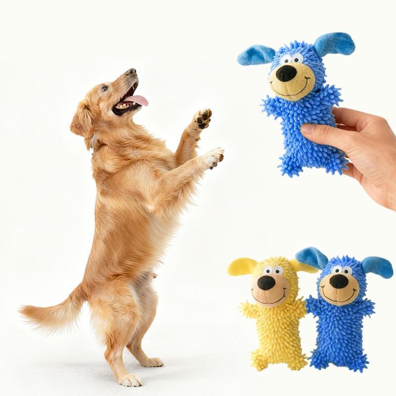 Squeaky Teeth-Cleaning Dog Toy