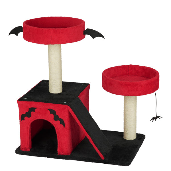 Halloween Cat Climbing Frame Gothic Cat Tree, Cat Tower With — product image 10