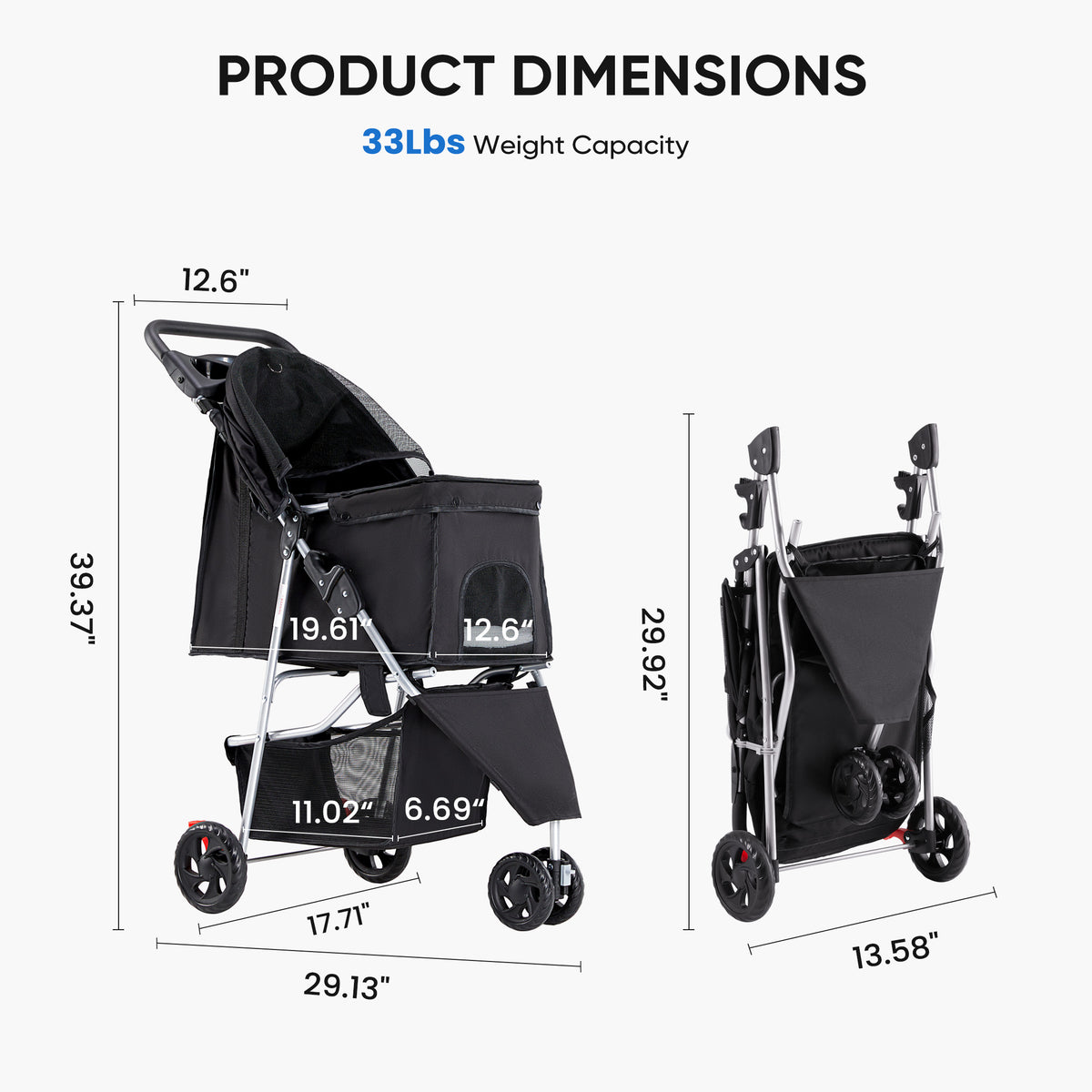 Cat And Dog Pet Cart — product image 3