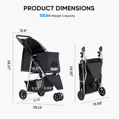 Cat And Dog Pet Cart — product image 3