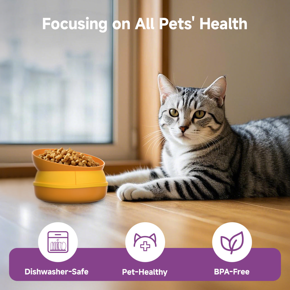 Hamburger Appearance Pet Cat And Dog Bowl Combination Multi- — product image 2