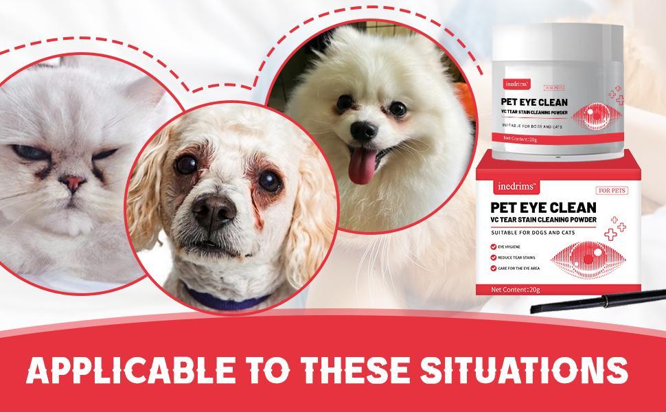 Pet Tear Stain Removal Powder - Natural And Gentle Formula, — product image 3