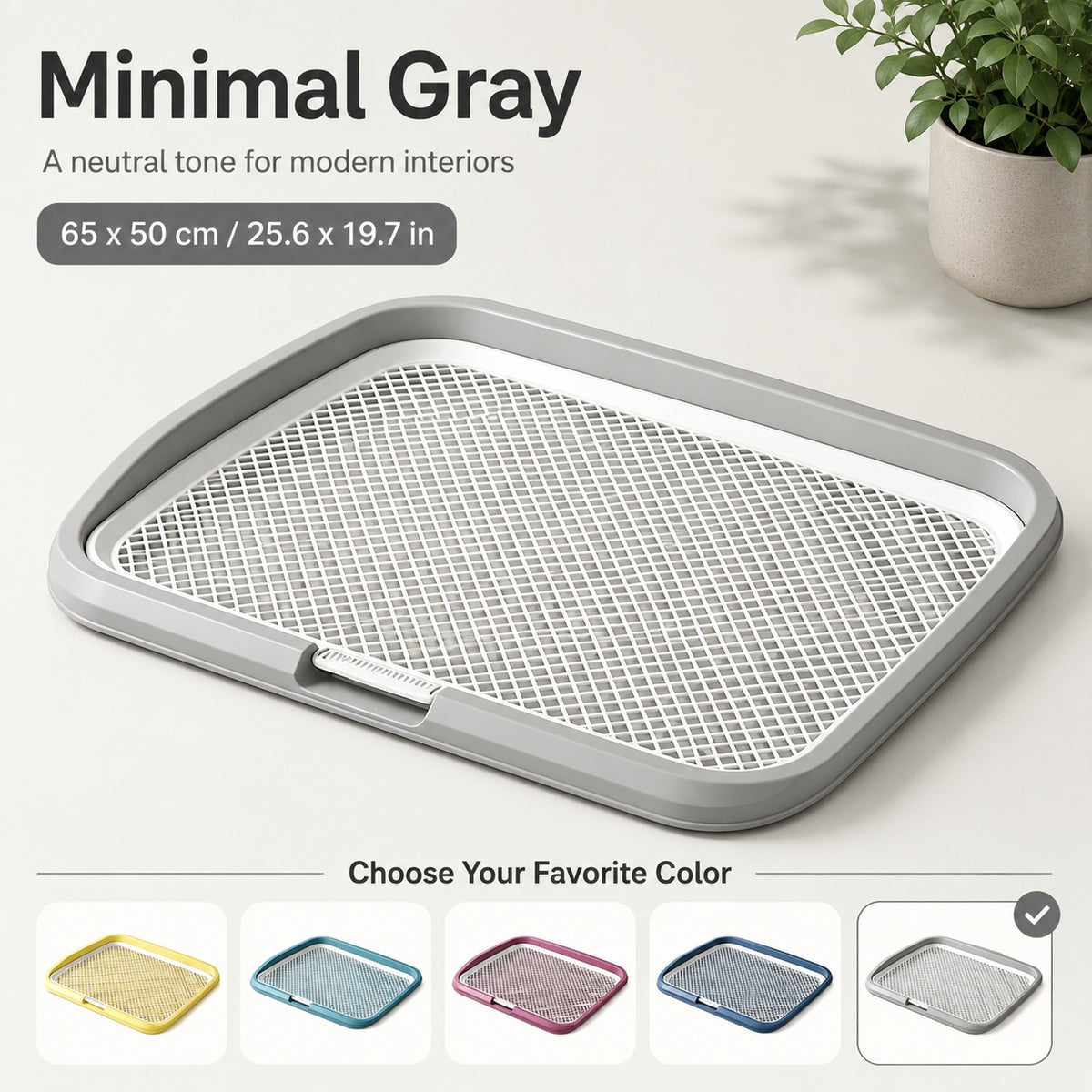 Indoor Dog Potty Tray — product image 11