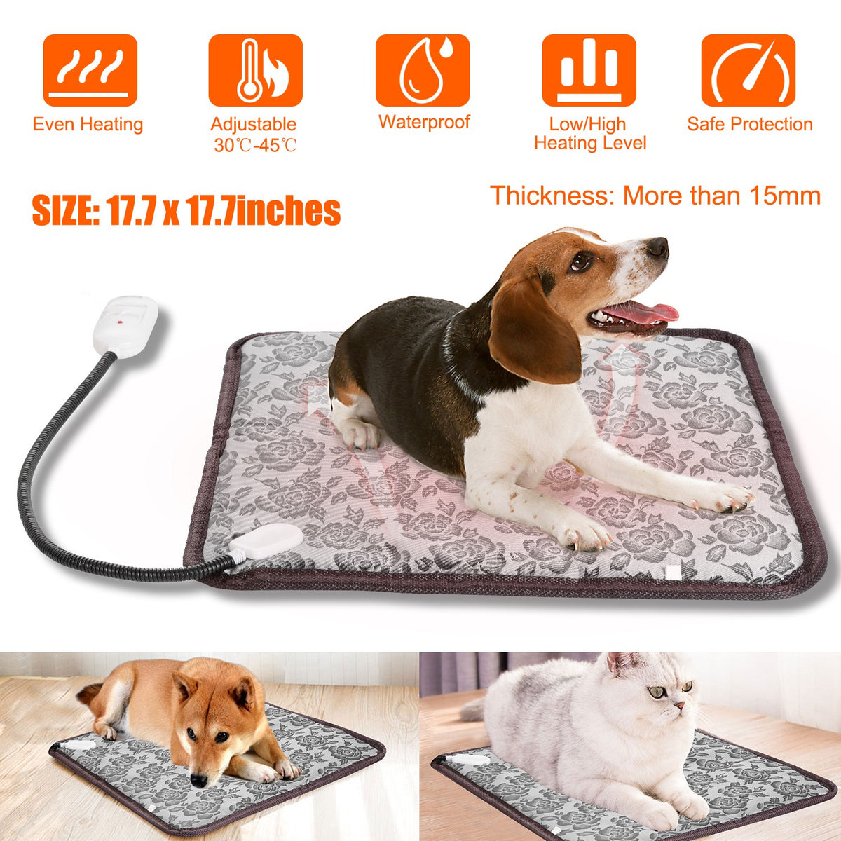 Waterproof Pet Heating Pad — product image 1