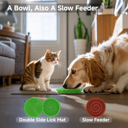 Hamburger Appearance Pet Cat And Dog Bowl Combination Multi- — product image 3