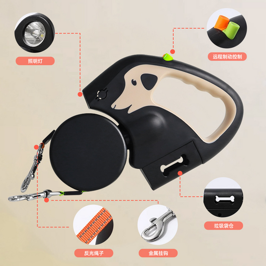 TwinControl Retractable Leash
