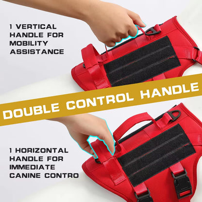 Heat-resistant Durable Nylon Tactical Service Dog Harness, A — product image 9