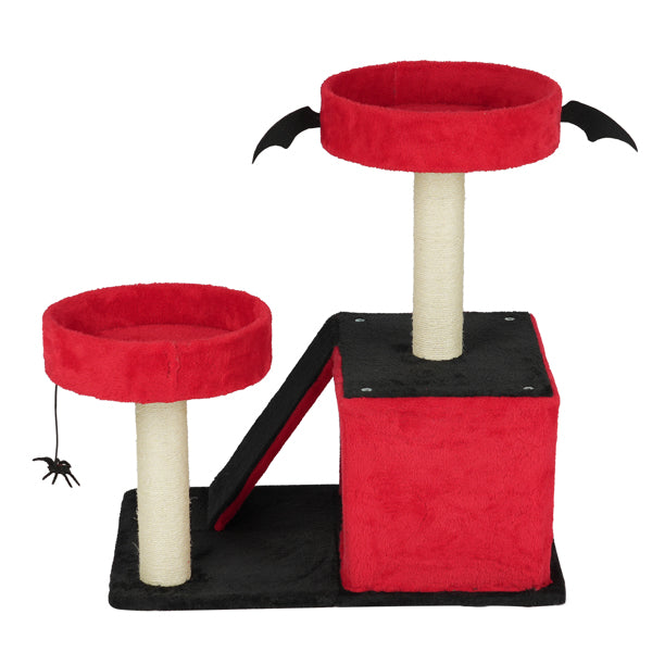Halloween Cat Climbing Frame Gothic Cat Tree, Cat Tower With — product image 6