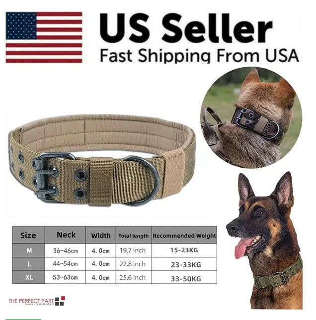 Heavy-Duty Tactical Dog Collar — product image 1