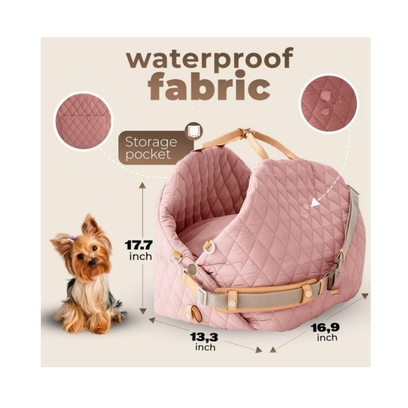 3-in-1 Cotton Multipurpose Pet Carrier & Car Seat. — product image 3