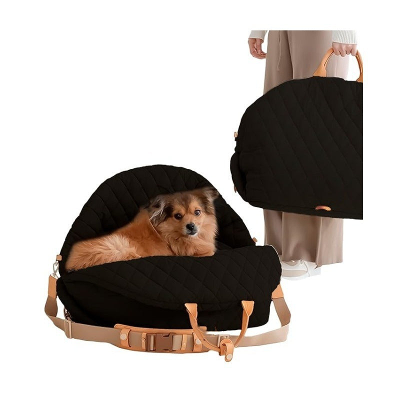 3-in-1 Cotton Multipurpose Pet Carrier & Car Seat. — product image 2