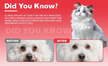 Pet Tear Stain Removal Powder - Natural And Gentle Formula, — product image 4